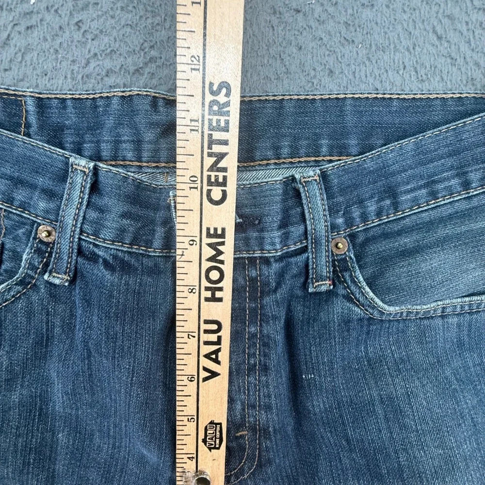 Levi's 504 Regular Straight Jeans Mens 32x32‎ Blue Denim Cotton 29990-0059